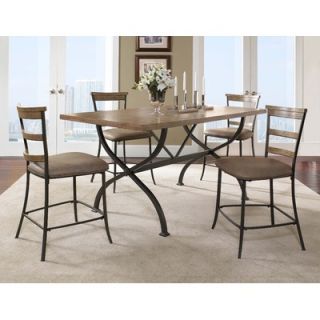 Hillsdale Charleston Rectangle Counter Height Dining Table in