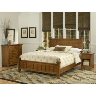 Home Styles Arts and Crafts Panel 3 Piece Bedroom Collection   5180