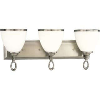 Thomasville Crescent Heights Vanity Light in Classic Silver