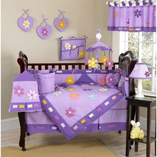 Sweet Jojo Designs Danielles Daisies 9 Piece Crib Bedding Set
