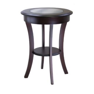 Winsome Cassie Accent Table in Cappuccino   40019