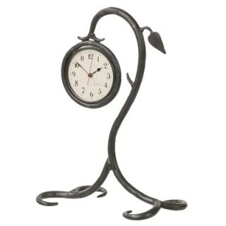 Stone Country Ironworks Leaf Table Clock   901 227