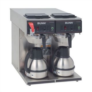 Bunn CWTF Twin TC Automatic Thermal Carafe Brewer with Hot Water