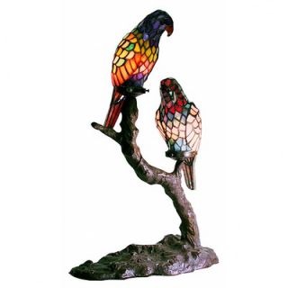 Warehouse of Tiffany Exotic Birds Accent Table Lamp   1600x2+BB449