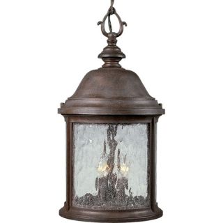 Ashmore Old World Style Cobblestone Cast Hanging Outdoor Lantern