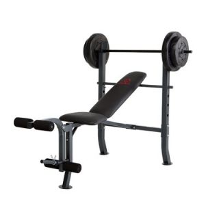Marcy OPP Bench and Weight Set