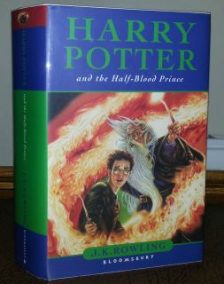 Rowling Harry Potter Half Blood Prince Signed UK 1st Edition First