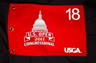 2011 US Open Congressional Golf Flag New 