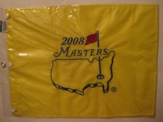 2008 Masters Golf Tournament Pin Flag PGA Augusta National Golf