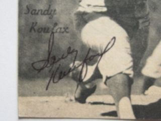 Vintage HOF Pitchers Signed Collection 11 Koufax Drysdale Seaver Wynn