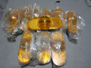 Grote 52533 Yellow Side Turn Marker CLEARANCE Light Lot of 10