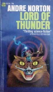 Andre Norton Lord of Thunder PB Ace 49236 Journey Into The Unknown