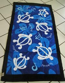  beach towel has a 1.75 black order. Names of some of the Hawaiian
