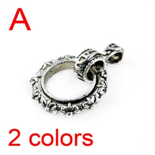 10 Pcs Metal Scarf Rings DIY Jewelry Findings Bails Antique Silver