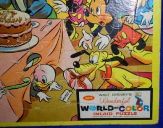 Walt Disney Prod Puzzle Mickey Mouses Birthday Party
