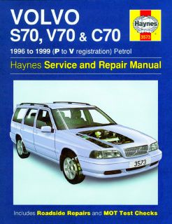 Haynes Workshop Repair Manual Volvo S70 V70 C70 96 99