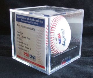 GOOSE Gossage Signed Baseball Autographed Ball PSA DNA COA Mint 9 0