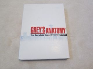 Greys Anatomy Season 1 Season 2 Season 3 DVD LOT ~ uncut ~ extended