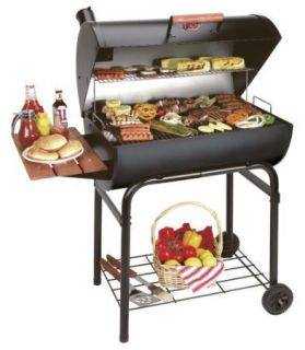 Char Griller 2222 Pro Deluxe Charcoal Grill Smoker