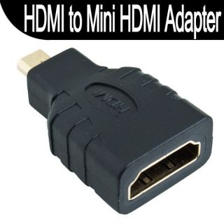 HDMI Female to Mini HDMI Type D Male Converter Adapter