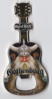 Hard Rock Cafe Gothenburg Viking Bottle Opener 2012