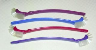 Free SHIP Tupperware Brush Cleaning Tool Set Clean Seals Grout Jars
