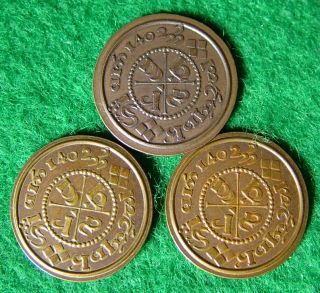 Lord of The Rings Hobbit Haypennys 1402 Fantasy Coins LOTR Real