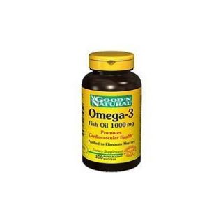 Omega 3 1000mg 100 Gel Caps Promotes Cardiovascular Health New
