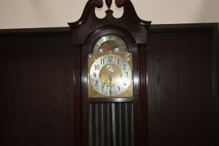 TUBES HERSCHEDE HAVERFORD WHITTIER MODEL 217 GRANDFATHER CLOCK