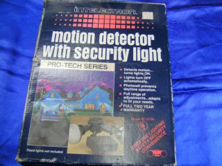 Intelectron Motion Detector with Security Light Control Model BC870K