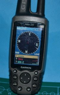 Garmin Astro 220 GPS Receiver Handheld Outdoors Along with Antenna