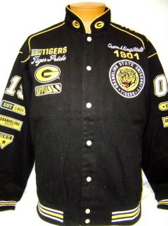GSU Grambling State Tigers Heavyweight Racing Jacket