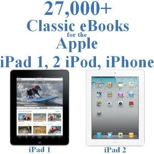 27 000 iPad 1 2 iPod iPhone Epub eBooks 