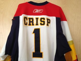  Erie Otters Game Worn Jersey Connor Crisp