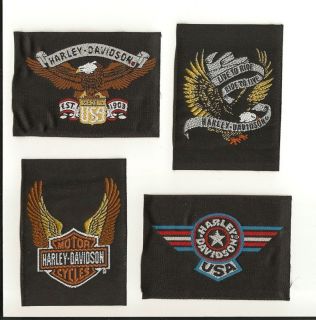  Harley Davidson Patch with Sturgis Cards
