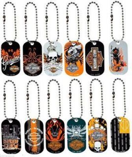 12 Harley Davidson Key Chains Licensed 2