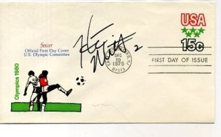 Heather Mitts Olympic Soccer Gold Signed Autograph FDC