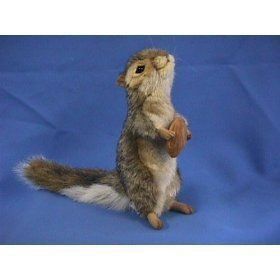 Hansa 8 Squirrel Plush Stuffed Animal Toy