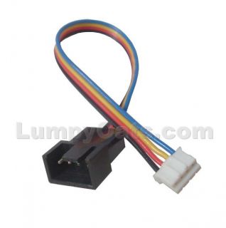 Pin PWM to VGA Video Graphics Card Fan Cooler Adapter Cable Free s H