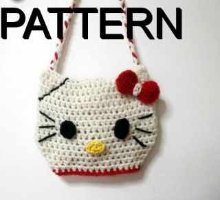  Crochet Pattern Hello Kitty Bag
