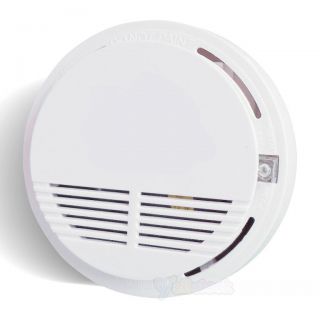 New Wireless Smoke Detector Home Security Fire Alarm Sensor System
