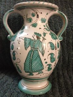 Grazia Deruta Italy Pottery Vase