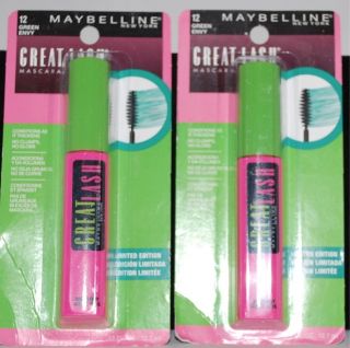 Maybelline Great Lash Mascara 12 Green Envy Limited Edition