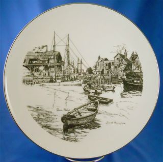 Gorham Limited Edition Collector Plate San Pedro by Lionel Barrymore