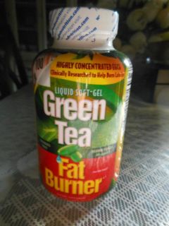 Green Tea Fat Burner 400mg EGCG 90 Liquid Soft Gels Ins Track Included