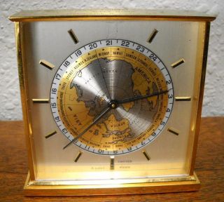  CONCORD 24 Hour World Time 8 Day Clock, Helmerich & Payne 25 yrs Award
