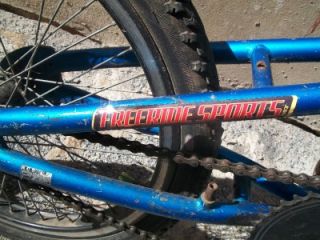 2002 haro cozmo bmx freestyle bike