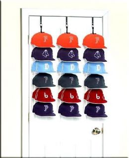Holiday Gift Pack 6 Baseball Cap Rack 3 Hat Racks