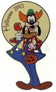 Goofy Clown Costume Halloween 2003 Le 250 Disney Auctions Pin