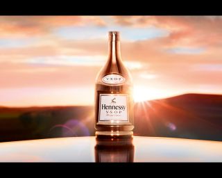 Hennessy Privilege Helios Gold Limited Edition Collectors Bottle 1